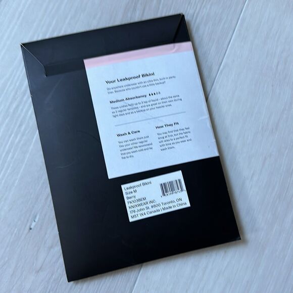 Knix Leakproof bikini Berry M Medium Absorbency NWT in packaging unopened - Picture 8 of 8